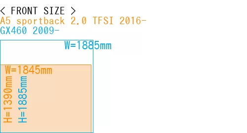 #A5 sportback 2.0 TFSI 2016- + GX460 2009-